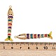 Латунные микро проложить кубического циркония подвески KK-H081-05G-02-3