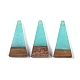 Подвески из смолы и дерева WOOD-F015-03C-1