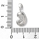 Латунные подвески KK-L227-012P-06-3