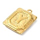Ионное покрытие (ip) подвески из нержавеющей стали 304 STAS-U033-01G-Y-2