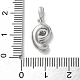 Латунные подвески KK-L227-012P-09-3