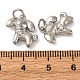Латунные микро проложить кубического циркония подвески KK-P308-57P-3