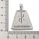 Латунные микро проложить кубического циркония подвески KK-P250-10P-3