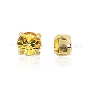 Preciosa® maxima crystal в пришивной чашке Y-PRC-SS29-10020-G