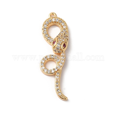 Подвески из латуни и стекла KK-C026-100G-1