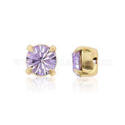 Preciosa® maxima crystal в пришивной чашке X-PRC-SS12-20310-G-1