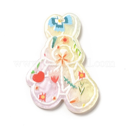 Печатные подвески из непрозрачного акрила SACR-G031-01B-1