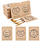 PH PandaHall 210pcs Mini Kraft Paper Bags, 5.3x3.9inch Small Paper Favor Bags Brown Cookie Bags Tiny Kraft Paper Treat Bags for Wedding Party Gift Candy Bar Baptism Card Small Business, Love is Sweet