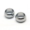 Tarnish Resistant 304 Stainless Steel Beads, Rondelle, Stainless Steel Color, 10x5mm, Hole: 7.5mm