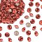Preciosa® MAXIMA Crystal Round Stones, Czech Crystal, Dura Foiling, Round(431 11 615 Chaton), 90350 Padparadscha, SS39(8.15~8.4mm)
