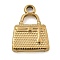 304 Stainless Steel Charms, Real 18K Gold Plated, Bag, 14.5x10.5x2mm, Hole: 1.8mm