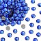 Preciosa® Crystal Hotfix Flatback Stones, Czech Crystal, Round(438 11 612 Chaton Rose VIVA 12 ®), 30050 Sapphire, SS12(3.3~3.5mm)