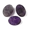 Natural Amethyst Cabochons, Oval, 18x13x8.5~10.5mm