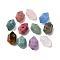 Natural Mixed Gemstone Beads, Faceted, Bicone, 11~12x6~7mm, Hole: 1.2mm