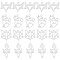 DICOSMETIC 32Pcs 4 Style Fox Theme Charms Stainless Steel Animal Charms Hollow Fox and Fox Head Pendants Small Pendant for DIY Earring Necklace Bracelet Jewelry Making, Hole: 1.2~1.4mm