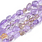 Natural Ametrine Beads Strands, Nuggets, Tumbled Stone, 5~11x5~8x3~6mm, Hole: 0.8mm, about: 52~56pcs/Strand, 15.94 inch(40.5cm)
