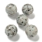 Natural Sesame Jasper Round Ball Figurines Statues for Home Office Desktop Decoration, 20mm