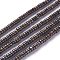 Natural Bronzite Bead Strands, Disc, Heishi Beads, 4x2~2.5mm, Hole: 0.8mm, about 164pcs/strand, 15.75''(40cm)