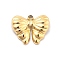 Ion Plating(IP) 304 Stainless Steel Charms, Bowknot, Real 14K Gold Plated, 9.5x11.5x2.5mm, Hole: 1mm