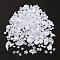 DIY Imitation Pearl Style Jewelry Making Finding Kit, Including Plastic Bead & Cabochon & Link & Pendants, Butterfly/Fan/Flower/Fishtail/Round Shapes, White, 6~40x10~40x2.5~12mm, Hole: 1.4~3.2mm, about 64pcs/50g