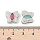 Латунные микро проложить кубического циркония слайд подвески ZIRC-I068-16P-3