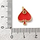 Латунь эмаль подвески KK-Q098-25G-A01-3
