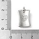 Латунные микро проложить кубического циркония подвески KK-P290-01P-4