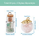 Подвески для стеклянных бутылок в стиле 40шт. FIND-CD0001-21-3