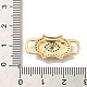 Подвески из латуни с кубическим цирконием KK-M278-01B-G-3