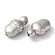 Бусины из нержавеющей стали марки 304 STAS-I305-124P-2