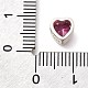 925 бусина из стерлингового серебра с кубическим цирконием STER-L066-06S-07-3