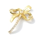 Подвески из кубического циркония с покрытием из латуни KK-M282-29G-2