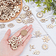 3 пакет 3 стильных лазерных фигур из дерева WOOD-GF0001-53-3