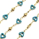 Латунные сердечные цепи KK-D368-03G-B-1