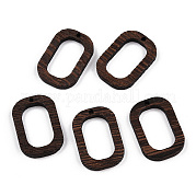 Подвески из натурального дерева венге WOOD-T023-41