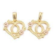 Настоящие кулоны из латуни KK-J042-43G-O