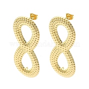 Фурнитура для сережек-гвоздиков из нержавеющей стали 304 STAS-L024-006G-01
