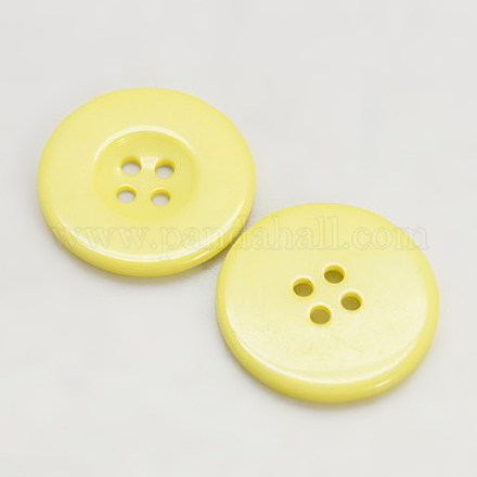 Пуговицы из смолы RESI-D033-25mm-07-1