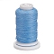 Waxed Polyester Cord, Flat, Light Sky Blue, 1mm, about 76.55 yards(70m)/roll