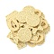 Resin Pendants, Imitation Woven Rattan Pattern, Mixed Shapes, Cornsilk, 26~66x22~65x3~16mm, Hole: 1~4mm