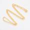 Brass Cable Chains Necklaces, Golden, 23.6 inch(60cm)