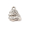 Tibetan Style Alloy Charms, Cadmium Free & Lead Free, Sheep, Antique Silver, 14.5x10.5x3.5mm, Hole: 1.8mm