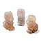 Natural Cherry Blossom Agate Home Display Decoration, 3D Lion, 43.5x27x53mm