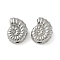 304 Stainless Steel Beads, Anti-Tarnish, Couch, 9.5x7.5x4mm, Hole: 1.4mm