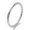Non-Tarnish 304 Stainless Steel Grooved Bangles, Rhombus Pattern, Stainless Steel Color, Inner Diameter: 2-3/8 inch(6.05cm)