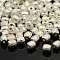 Tibetan Style Alloy Beads, Barrel, Lead Free & Cadmium Free & Nickel Free, Silver Color Plated, about 6mm in diameter, 6mm long, hole: 1.6mm
