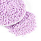 Baking Paint Glass Seed Beads, Barrel, Plum, 4~4.5x3~3.5mm, Hole: 0.8~0.9mm, about 6080pcs/pound