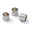 Tarnish Resistant 304 Stainless Steel Spacer Beads, Tube, Stainless Steel Color, 6x7mm, Hole: 6mm