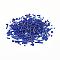 Glass Seed Beads, Mixed Style, Mixed Shapes, Blue, 1~27x2~4mm, Hole: 0.7~1mm