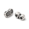 Tibetan Style Alloy Beads, Lead Free & Cadmium Free & Nickel Free, Antique Silver, 4.5x9x4.5mm, Hole: 1.8mm